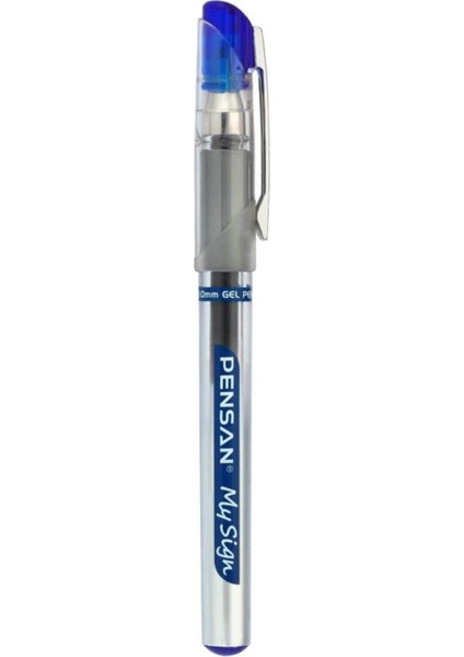 6030 My Sign Jel Roller Kalem 1 0 mm Imza Kalemi Mavi (12 Li Paket) PE06030RKMA fiyatları