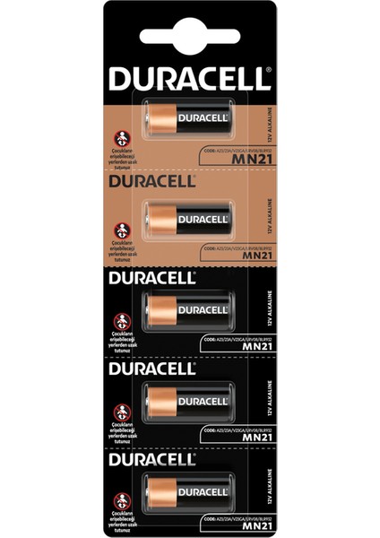 Duracell MN21/23A 12V Pil 5li