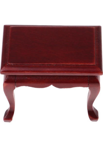 Ahşap Uç Tablo 12 Dollhouse Minyatür Annatto (Yurt Dışından)