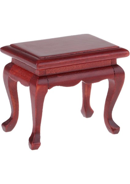Ahşap Uç Tablo 12 Dollhouse Minyatür Annatto (Yurt Dışından) modelleri