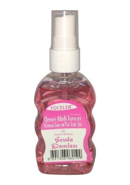 Sevda Damlası Kolonya Sprey 50 ml