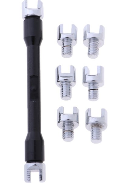 Motosiklet Için Uygun 8 Boyut (5-8mm) Tekerlek Kiti Siyah (Yurt Dışından) modelleri