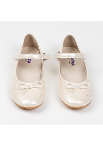 Kız Çocuk Soft Tabanlı İnci Rugan Babet modelleri