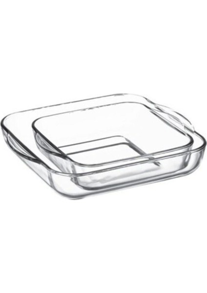 2li Borcam Kare Tepsi Seti