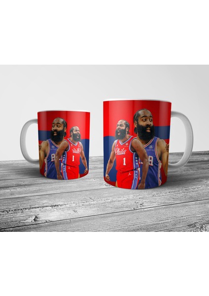 James Harden - Philadelphia 76ERS - Nba Kupa Bardak Model 2 fiyatları