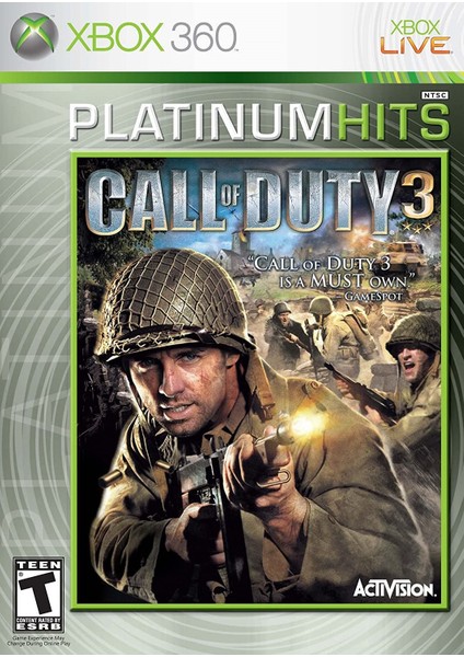 Call Of Duty 3 Xbox 360 Oyun