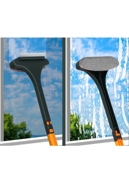 Çift Taraflı Çek Çekli Toz Alma ve Cam Sileceği