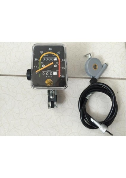 Bisiklet Analog Ibreli Kilometre Mekanik Ibre Km Hız Göstergesi fırsatları