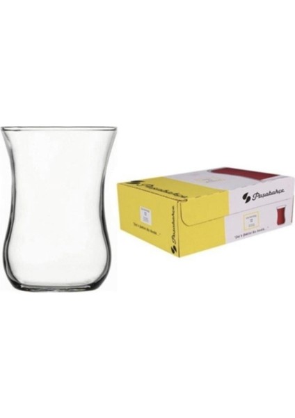 Faya Home 42011 Dadaş Kahveci Çay Bardağı 12lı Sade Faya 42011