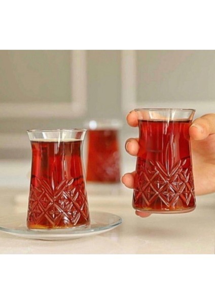 Ponçikhome Tımeless 6 Lı Kristal Çay Bardağı