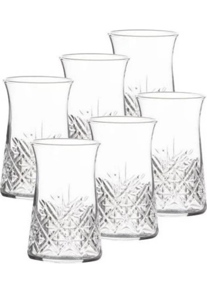 Ponçikhome Tımeless 6 Lı Kristal Çay Bardağı