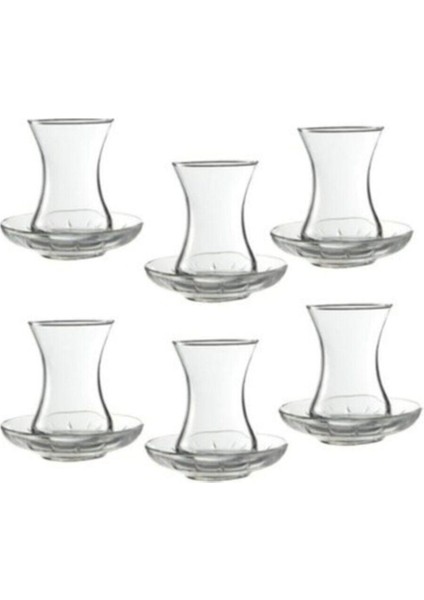 96942 Vefa Çay Seti 6 Lı Paşabahçe Vefa 6lı Takım (12