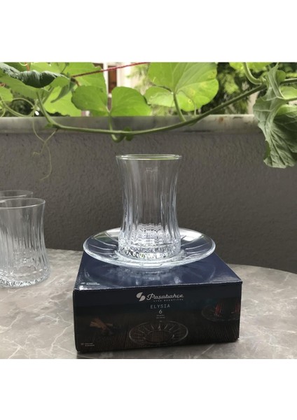Elysia Çay Tabağı 6’Adet.