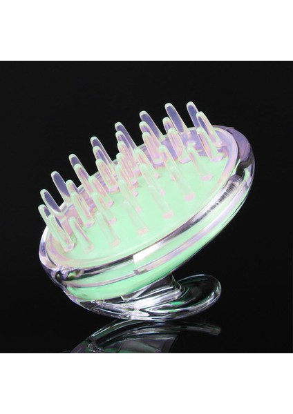 Silikon Kafa Saçlı Masaj Şampuan Duş Fırçası Yıkıcı Yeşil (Yurt Dışından) modelleri