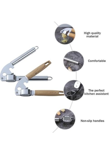 2 Adet Paslanmaz Çelik Çok Fonksiyonlu Sarımsak Presi (Yurt Dışından) fırsatları