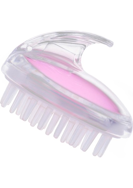 Manuel Saç Kafa Deri Masaj Şampuan Fırçası Yumuşak Silikon Fırça, Pembe (Yurt Dışından) indirimleri