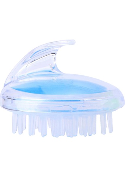 1x Yumuşak Silikon Saç Kafa Masajı Fırça Tarağı (Yurt Dışından)