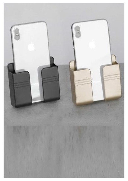 Duvara Yapışan Telefon Kumanda Tutucu