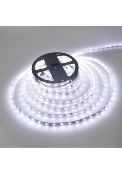 Beyaz 3 Çip Dekoratif 5 Metre Iç Mekan Şerit LED 12V--sym290123