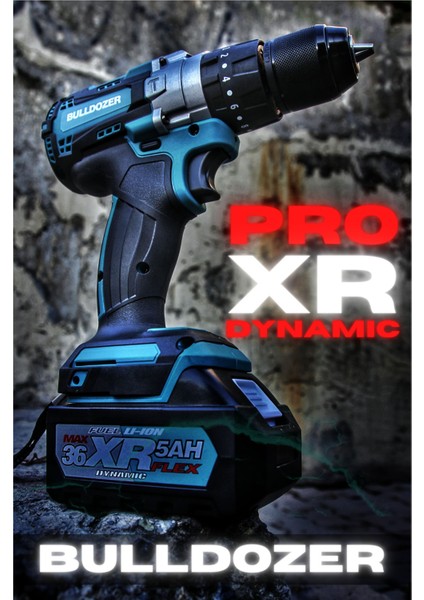 Xr Pro Dynamic 36V Çift Akülü Vidalama Matkap
