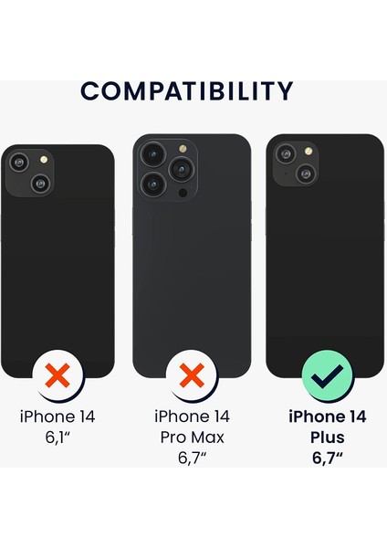 Apple iPhone 14 Plus Kılıf Anti Şok Korumalı Şeffaf Silikon fiyatları