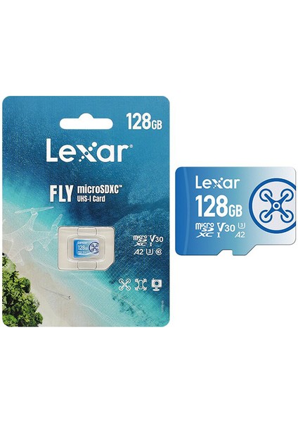 128GB Fly Microsdxcuhs-I V30 A2 U3 C10 4K UHD