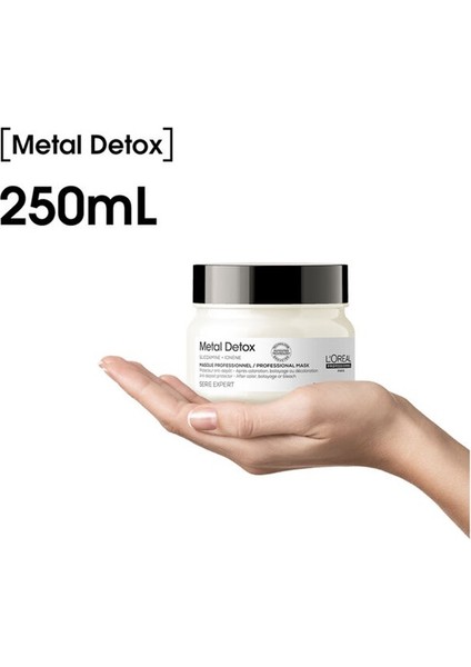 LOREAL METAL DETOX SAÇ MASKESI 250 ml