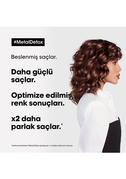 LOREAL METAL DETOX SAÇ MASKESI 250 ml