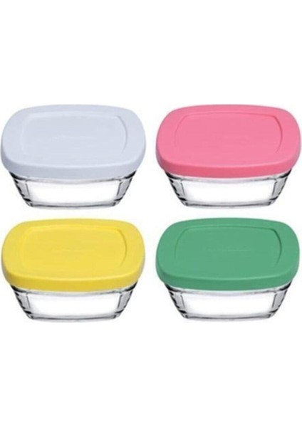 Saklama Kabı Pudding 4 Li Kapaklı 96840 modelleri