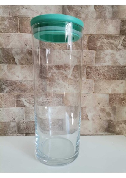 Breakfast Club Vakum Yeşil Kapaklı Cam Saklama Kabı 2'Li (43756) modelleri