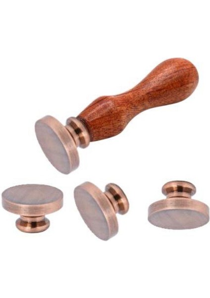 Boş Mum Mühür Pirinç Damga Başlığı Yuvarlak 25MM Bakır Copper fiyatları