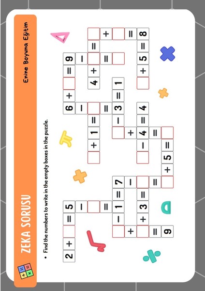 Yaratıcı Zekâ Geliştirici Etkinlikler Kitap Seti (4-10 Yaş) (Ciltli)