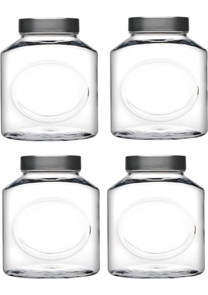 Kavanoz Metal Kapaklı - 1000 Cc Elips 80393