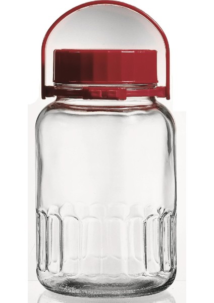 Harvest Kırmızı Kapaklı Kavanoz 4 Lt