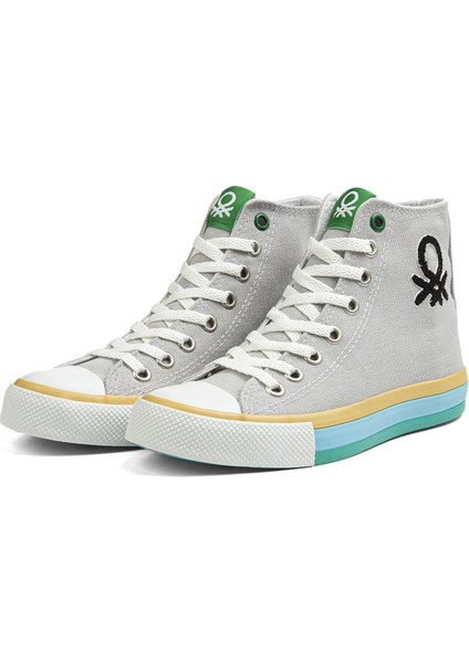® | BN-30189 - 3374 Gri Beyaz - Kadın Spor Ayakkabı