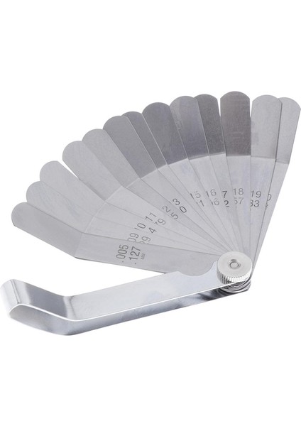 Yes Color Feeler Gauge 16 Blade Ofset Göstergesi Çift Işaretli (Yurt Dışından)