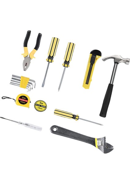 15 Parçalı Takım Seti - Depolama Çantası ile Genel Ev El Alet Kiti (Yurt Dışından) fiyatları