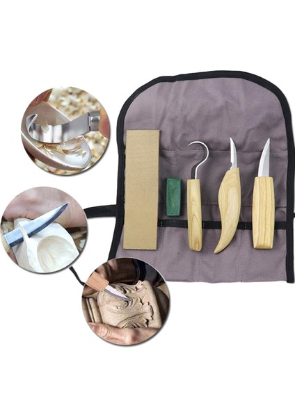 Whittling Oyma Kiti Kanca Oyma Kaşık Genel Iş (Yurt Dışından) modelleri