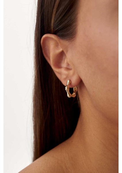 Kalın Kemik Halka Küpe