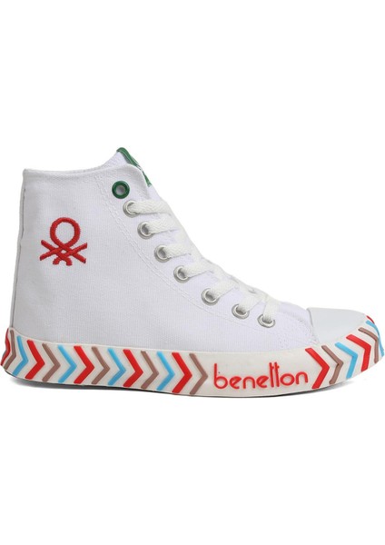 ® | BN-30625-3374 Beyaz Fusya - Kadın Spor Ayakkabı