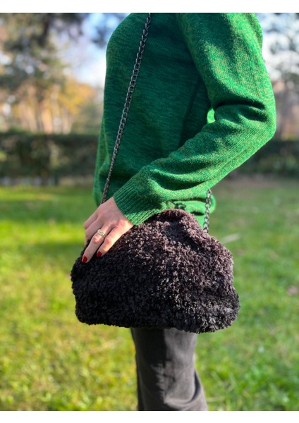 Siyahelörgüsü Zincir Askılı Clutch