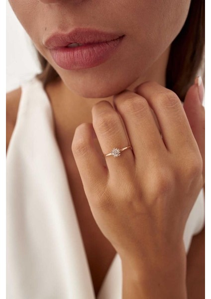 Snowflake Pırlanta Yüzük