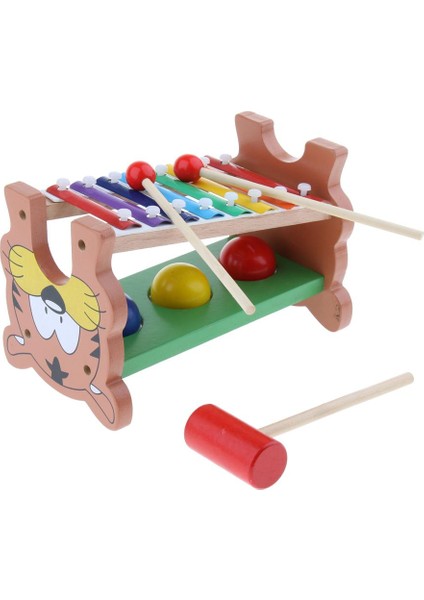 Ahşap Vuruş Piyano ve Top Oyun Oyuncak (Yurt Dışından)