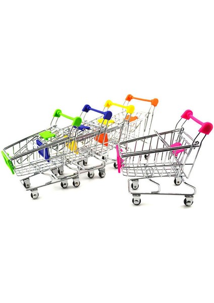 Alışveriş Sepeti Süpermarket Handcart Tramvay ile Koltuk Kids Mavi 12 x 8.5 x 11CM (Yurt Dışından)