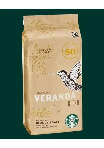 Veranda %100 Arabica Çekirdek Kahve 250 gr