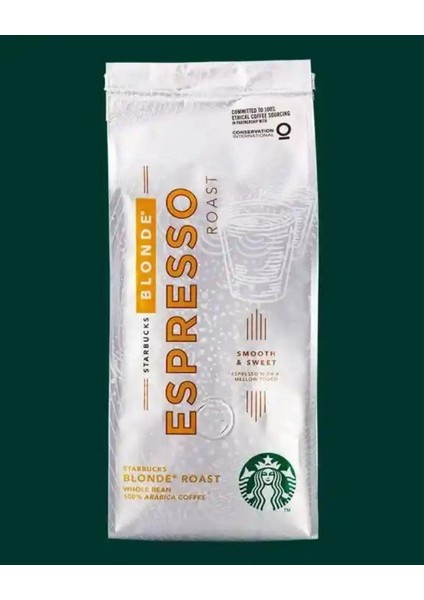 Espresso Blonde Roast Hafif Içim Çekirdek Kahve 250 gr
