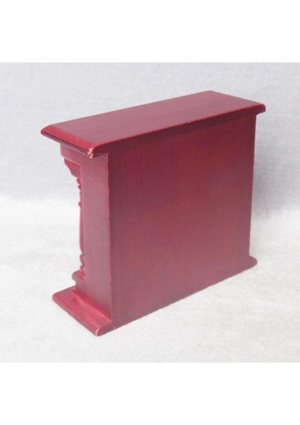 Ahşap Minyatür Şömine Mobilya Odası 1:12 Dollhouse Ev Dekorasyonu (Yurt Dışından)