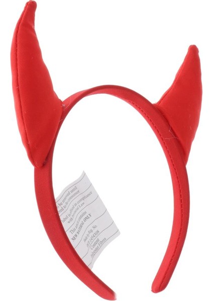 Saç Aksesuarları Cosplay Red Devil's Saç Band Partisi Süslü Elbise Sahne (Yurt Dışından) fırsatları