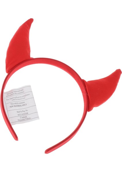 Saç Aksesuarları Cosplay Red Devil's Saç Band Partisi Süslü Elbise Sahne (Yurt Dışından) indirimleri