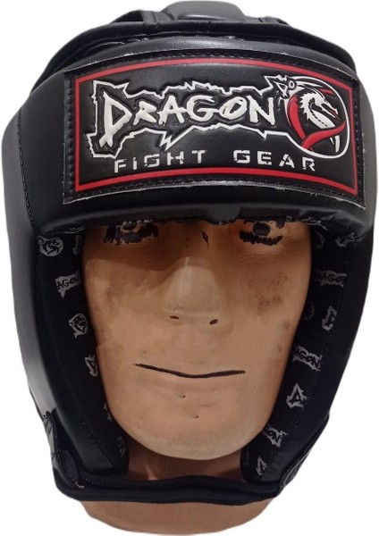 Dragondo 11785 Üstü Kapalı Kask Kick Boks Muaytahi Kaskı
